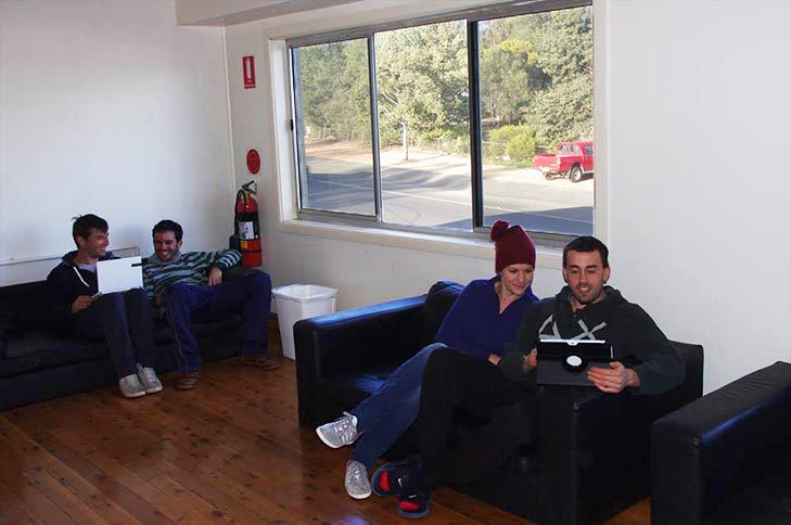 Hostel common room
